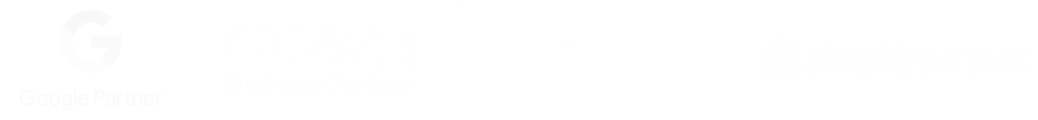 Google Partner, Meta Business Partner, TikTok Marketing Partners y Shopify Partners
