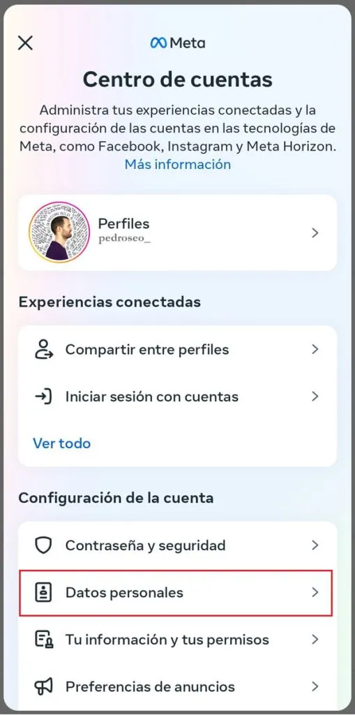 como eliminar una cuenta de instagram desde el móvil
