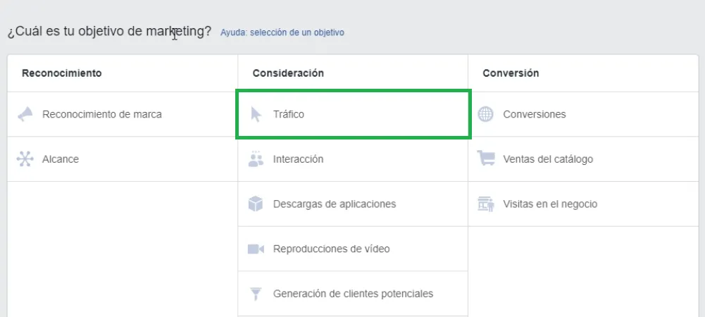 publicidad instagram objetivos