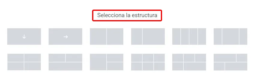 como crear secciones en wordpress