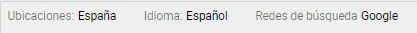 filtro ubicación adwords